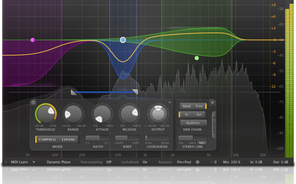 FabFilter Multi-band Compressor Pro-MB