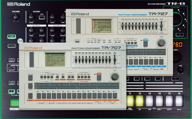 Roland AIRA TR-8, TR-707