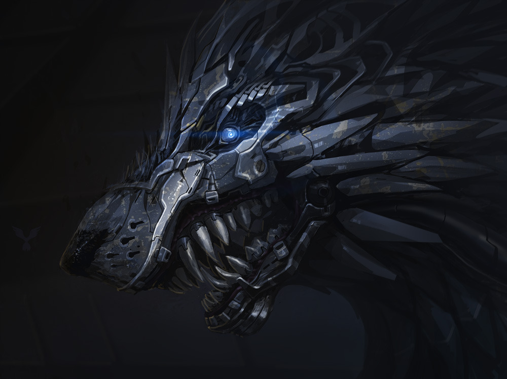 cyborg-wolf