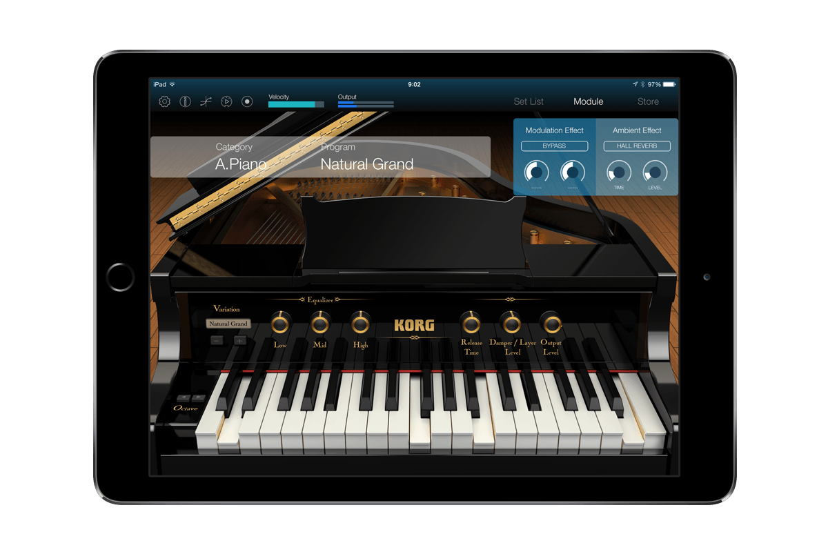 Korg Module – Ромплер для айпада
